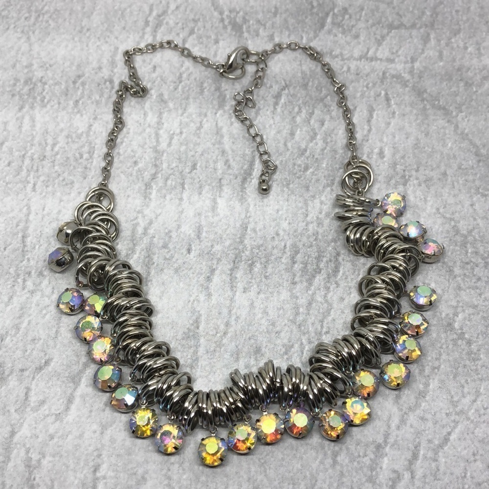 Curated Bundle Statement Look Silver Tone Chain N… - image 2